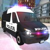 أيقونة American Police Van Driving