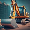 Icono de Excavator Backhoe Digger Sim