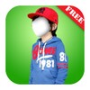 Kid Boy Fashion Photo Montage icon