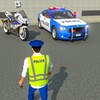 US Police Car Driving Car Game icon