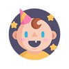 Baby hand lullaby icon