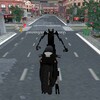 Icona di Biker Robot Transformer