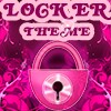 أيقونة GO Locker Theme Pink Flowers