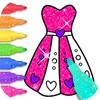 Dress Coloring Game for girls icon