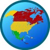 North America Map icon