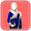 Women Hijab Saree Photo Suits icon