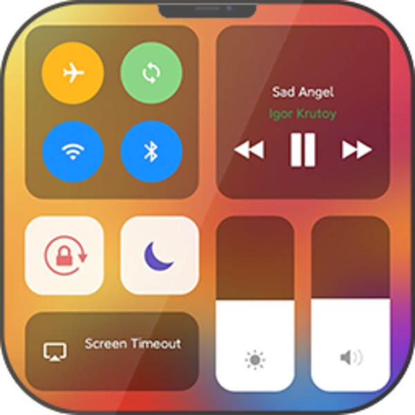 Control Center iOS 17 Phone 15 for Android - Download the APK from Uptodown