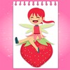 Strawberry shortcake Girl Coloring Book icon