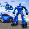Pictogramă Flying Helicopter Car Robot