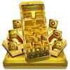 أيقونة Golden Bricks Launcher Theme