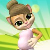 أيقونة 10. Pregnant Talking Cat Emma