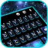 Blue Neon Galaxy Keyboard Theme icon