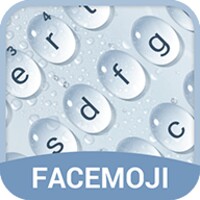 Glass Water Drop Rainy Mood Keyboard Theme for Android