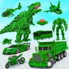 Dino Robot Car Transform Games icon