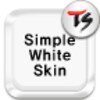 أيقونة Simple White for TS Keyboard