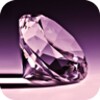 Purple Diamonds Live Wallpaper icon