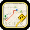 GPS Driving Route icon