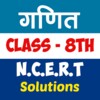 8th class maths solution in hi icon