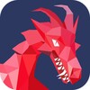 Origami dragons icon