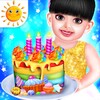 Baby Aadhya Birthday Cake Maker Cooking Game icon
