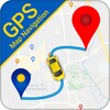 voice GPS navigation location & satellite maps icon