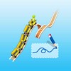 Draw Rollercoaster 3d icon