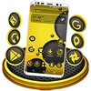 Yellow Speakers Launcher Theme icon