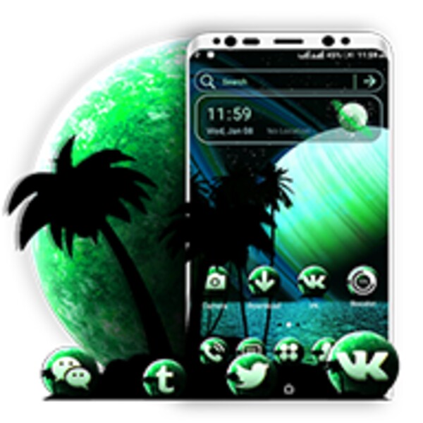 Green Planet Theme Launcher สำหรับ Android - ดาวน์โหลด APK จาก Uptodown