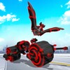 ไอคอน Flying Bat Bike Robot