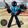 US Police Stickman icon