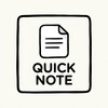 Quick Note simgesi