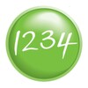 1234 find numbers game icon