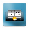 أيقونة 3D flip clock & weather