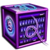 SlideIT Purple 3D Skin icon