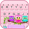 Lovely Owls Keyboard Theme icon