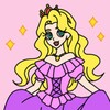 Draw Happy Princess icon