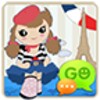 GO SMS Sweet Paris Theme icon