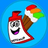 Ketchup And Mustard Coloring Station icon