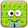Cartoon Green Frog Keyboard Th icon
