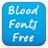 Blood Fonts Free icon