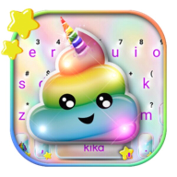 Rainbow Unicorn Poop Keyboard for Android - Download the APK from Uptodown