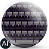 AI Keyboard Theme Frame Purpl icon