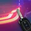 Car keys and alarm - prank icon