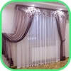 Curtain design icon
