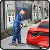 Gas Station Car Driving icon