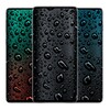 Black Water Droplets Wallpapers icon