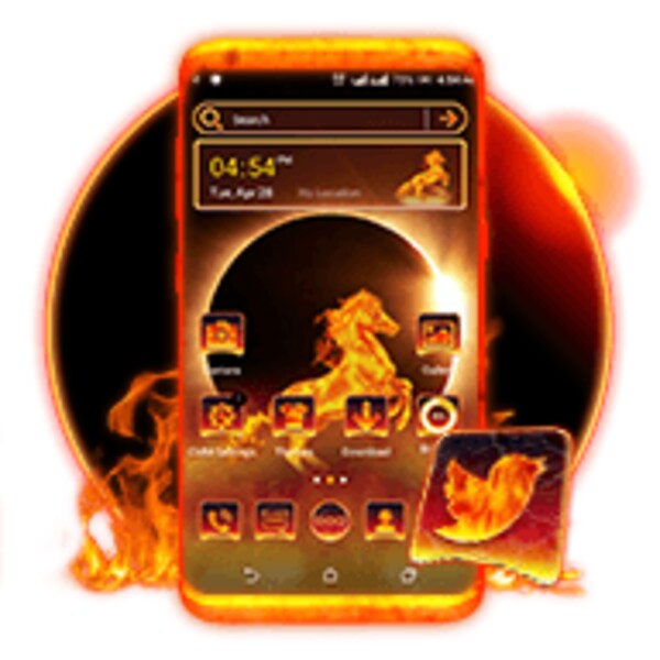 Fire Horse Launcher Theme for Android - Download the APK from Uptodown