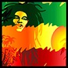 Icona di Reggae Rasta Color Theme