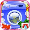 Kids Washing Clothes 아이콘