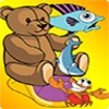 Bear fishing game Free icon